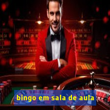 bingo em sala de aula